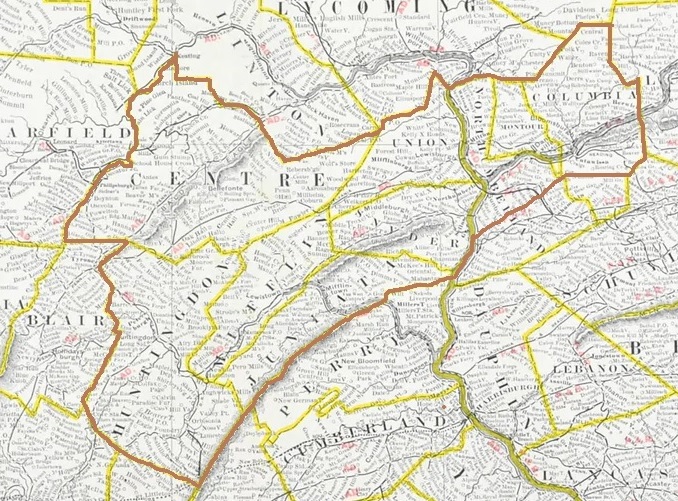 Map of Local 660 Jurisdiction